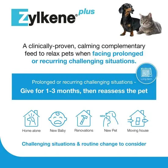 Zylkene® Plus Calming Supplement Capsules For Dogs & Cats