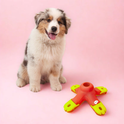 iQuties Kibble Drop Interactive Treat Dispenser Dog Toy