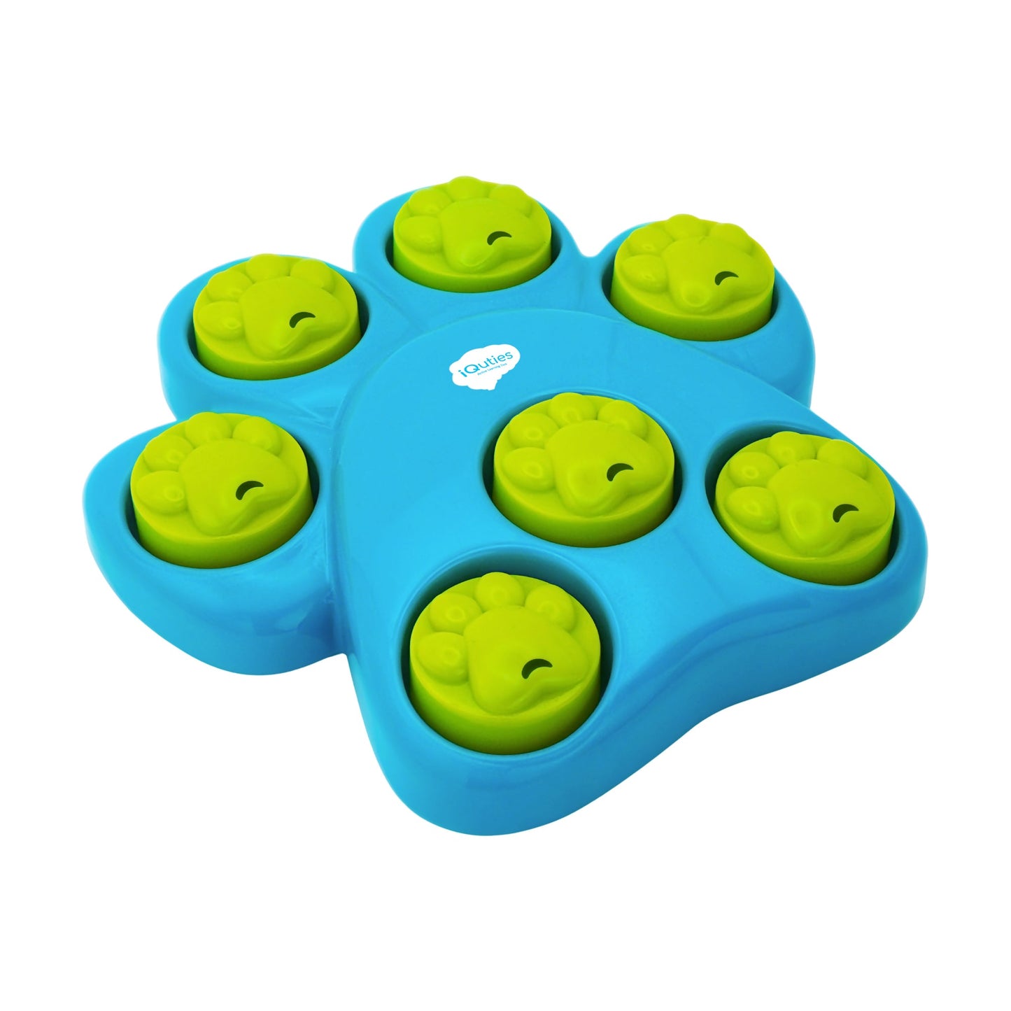 iQuties Paw Hide Interactive Treat Dispenser Dog Toy