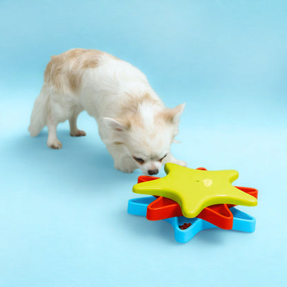 iQuties Twister Interactive Puzzle Treat Dispenser Dog Toy