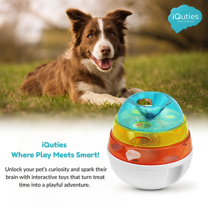iQuties Wobbler Interactive Treat Dispenser Toy