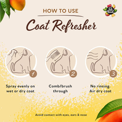 Pet Head Ultimutt Clean Coat 3 in 1 Refresher Dog Spray