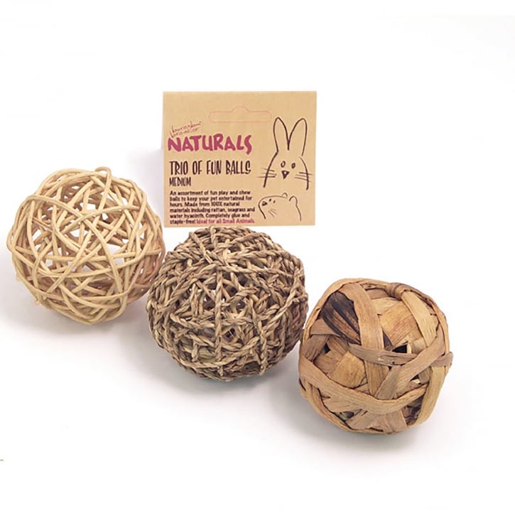 Naturals Trio Of Fun Balls