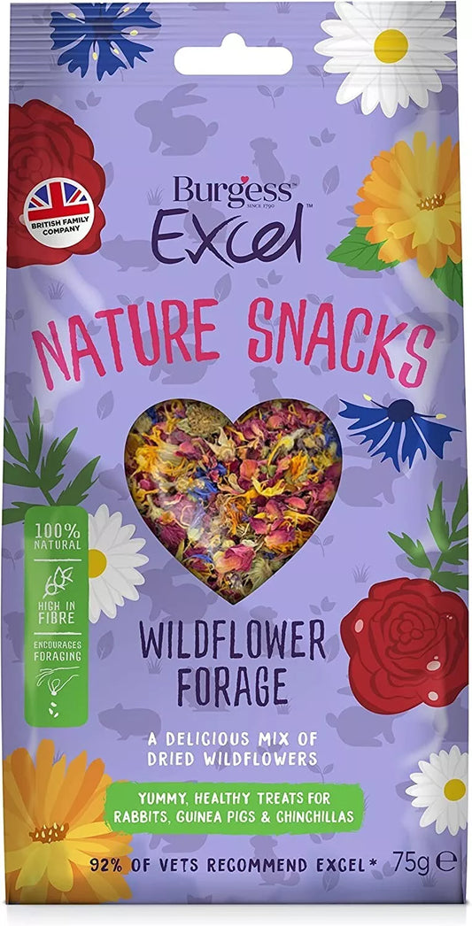 Burgess Excel Nature Snacks Wildflower Forage