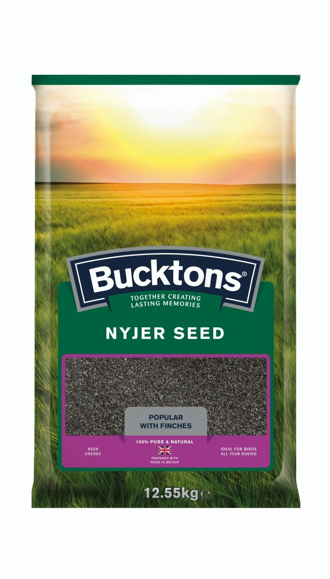 Front View of Bucktons Nyjer Seed 