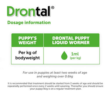 Drontal Puppies Oral Worming Suspension