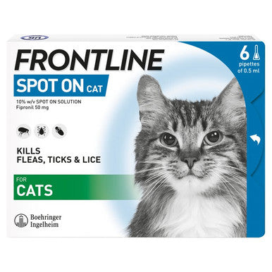 Frontline Spot On Flea Tick Treatment for Cats