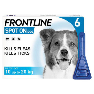 Frontline Spot On Flea Tick Treatment for Medium Dogs (10 20kg)