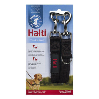 Halti Training Dog Lead in Black