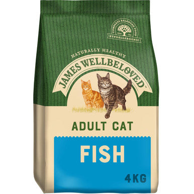 James Wellbeloved Complete Adult Dry Cat Food Fish