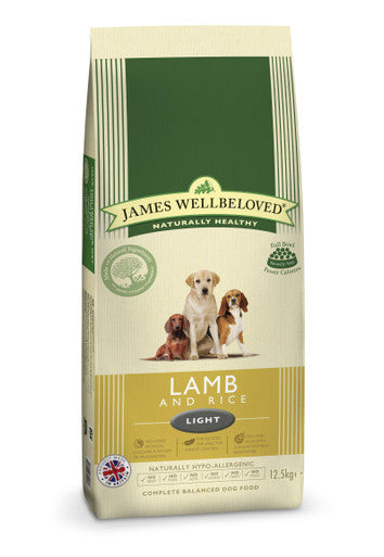 James Wellbeloved Light Adult Dry Dog Food Lamb Rice