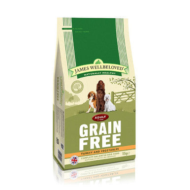 James Wellbeloved Grain Free Adult Dry Dog Food Turkey Vegetable