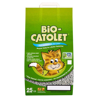 Midas Bio Catolet 100 Recycled Paper Cat Litter