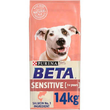 BETA Sensitive Adult 1+ Years Dry Dog Food Salmon Rice