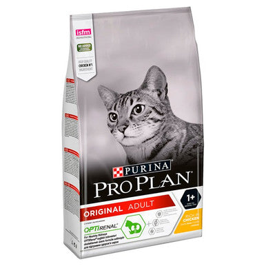 Purina Pro Plan Optirenal Original Adult Dry Cat Food Chicken