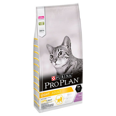 Purina Pro Plan Light Optirenal Adult Dry Cat Food Turkey Rice