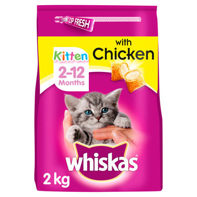 Whiskas Kitten Junior Cat Food Chicken