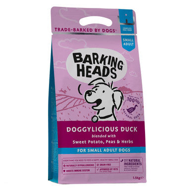 Barking Heads Grain Free Tiny Paws Quackers