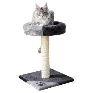 Trixie Tarifa Cat Scratching Post in Grey Black