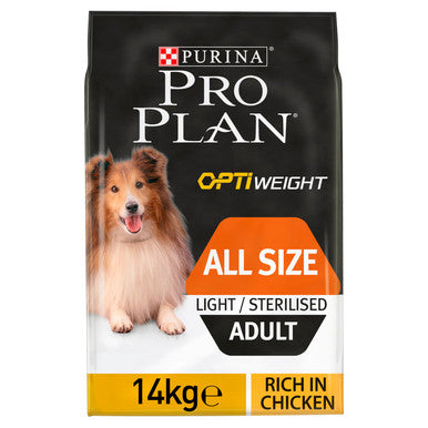 Purina Pro Plan Opti Weight LightSterilised Adult Dry Dog Food Chicken