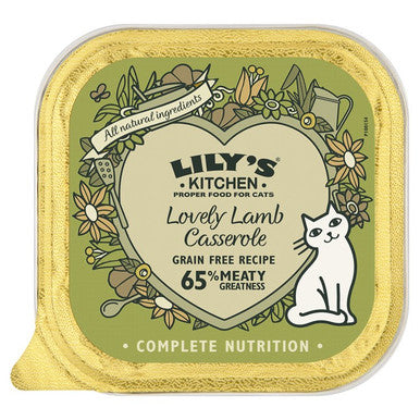 Lilys Kitchen Adult Wet Cat Food Lamb