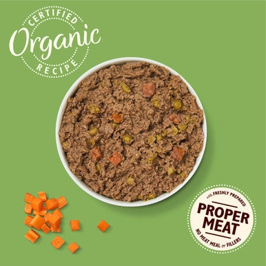 Lily s Kitchen Organic Adult Wet Dog Food Beef Supper with Carrots Peas