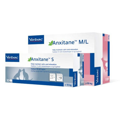 Virbac Anxitane Chewable Tablets for Small Dog Cat
