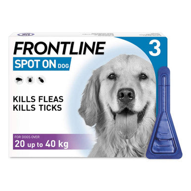 Frontline Spot On Flea Tick Treatment for Large Dogs (20-40kg