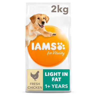 Iams Vitality Adult Light in Fat Dry Dog Food Chicken
