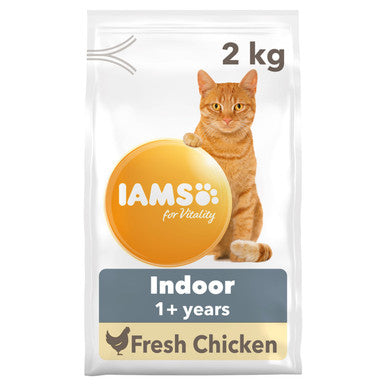 IAMS for Vitality Indoor Cat Food with Chicken