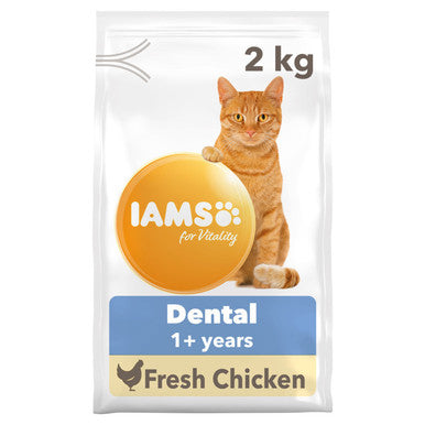 IAMS for Vitality Dental Cat Food with Chicken