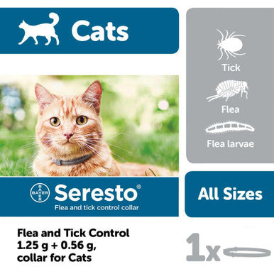Seresto Flea and Tick Control Collar for Cats