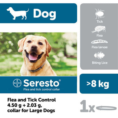 Seresto Flea Tick Control Collar for Dog 
