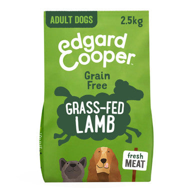 Edgard Cooper Fresh Grass Grain Free Adult Dry Dog Food Fed Lamb