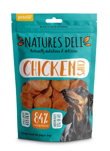 Natures Deli Chips Adult Dog Treats Chicken