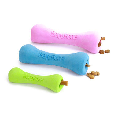 Beco Pets Bone Dog Toy in Green