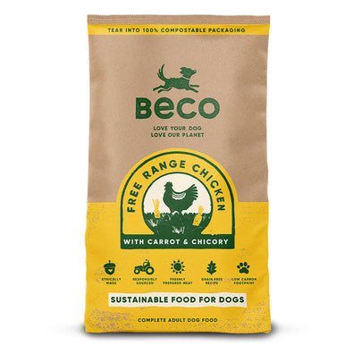 Beco Pets Eco Conscious Grain Free Adult Dry Dog Food Free Range Chicken