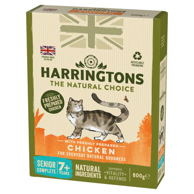 Harringtons Complete Senior Dry Cat Food Fresh Chicken