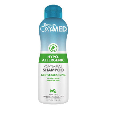 Tropiclean Oxy Med Hypoallergenic Shampoo 592ml