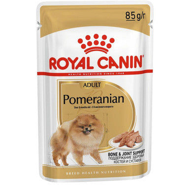 Royal Canin Pomeranian Adult Wet Dog Food Loaf in Gravy