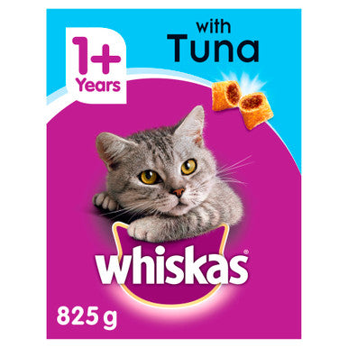 Whiskas Adult 1+ Complete Dry Cat Food Tuna