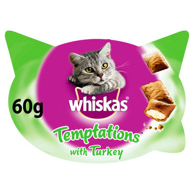 Whiskas Adult Temptations Cat Treats Turkey