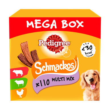 Pedigree Schmackos Dog Treats Multimix Mega Box