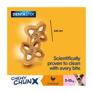 Pedigree Dentastix Chewy Chunx Mini Dog Treats Chicken