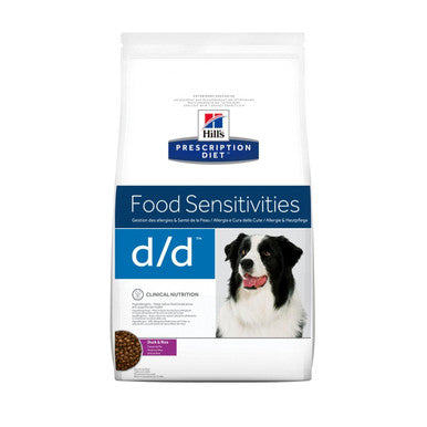 Hills Prescription Diet Food Sensitivities dd Dry Dog Food Duck Rice