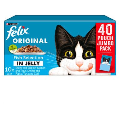 Fish Selection Jelly Cat Food