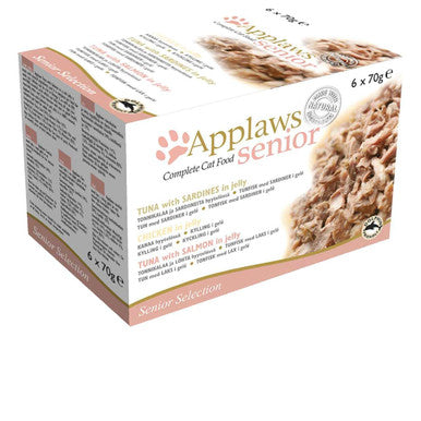 Applaws Tin Senior Wet Cat Food Senior Multipack