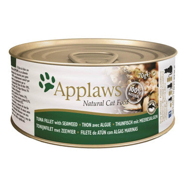 Applaws Tin Adult Wet Cat Food Tuna with Seaweed