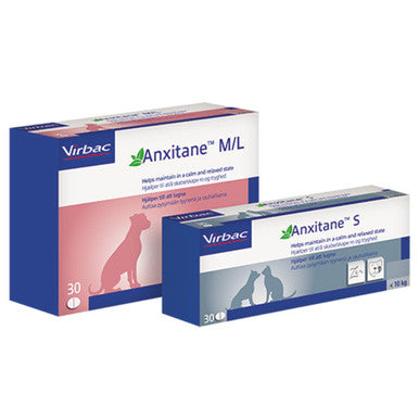 Virbac Anxitane Chewable Tablets for MediumLarge Dog