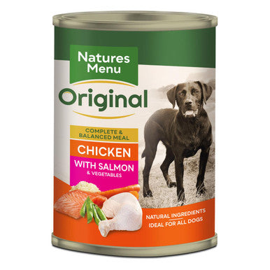 Natures Menu Original Adult Wet Dog Food Chicken Salmon